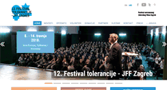 Desktop Screenshot of festivaloftolerance.com